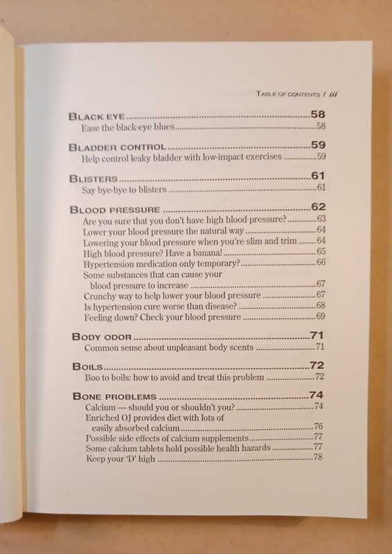 1001 Home Health Remedies. VGT 1993. 599 Pages. Index gallery