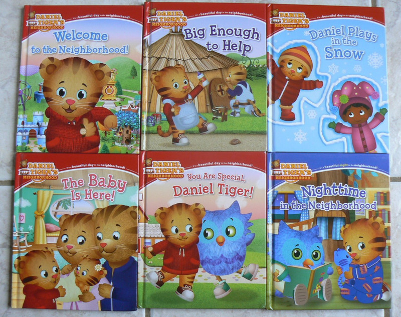 6 Daniel Tiger’s Neighborhood,Welcome,Big,Snow,Baby,Special,Nighttime HC LN