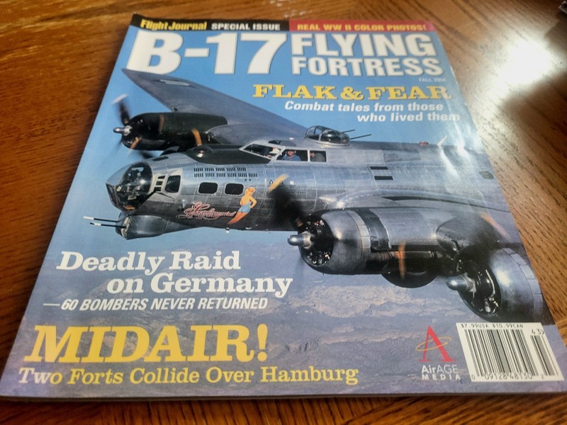 Flight Journal B-17 Flying Fortress Special Issue WWII Color Photos New Guinea