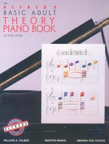 Alfred’s Basic Adult Theory Piano Book: Level One (2462) – Paperback – GOOD