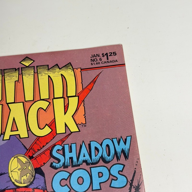 Vintage 1985 First Comics Grimjack #6 Shadow Cops John Ostrander Timothy Truman gallery