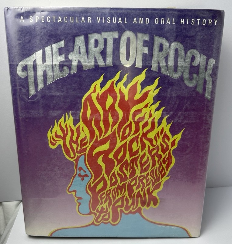 VTG ART OF ROCK – Grushkin – 1987 First Edition, Second Printing With Some Wear