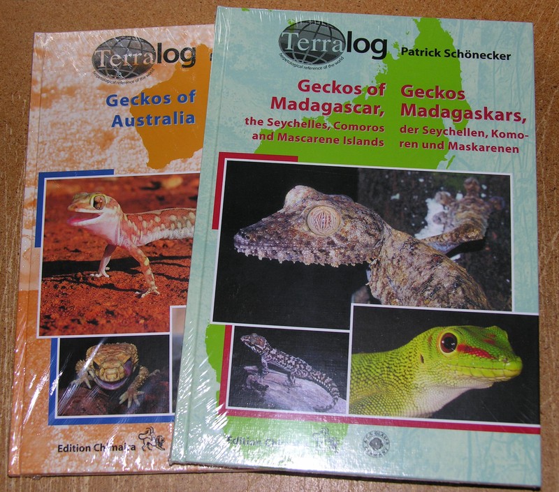 TERRALOG Geckos of Australia + Geckos of Madagascar, Seychelles (TERRALOG 10+12)