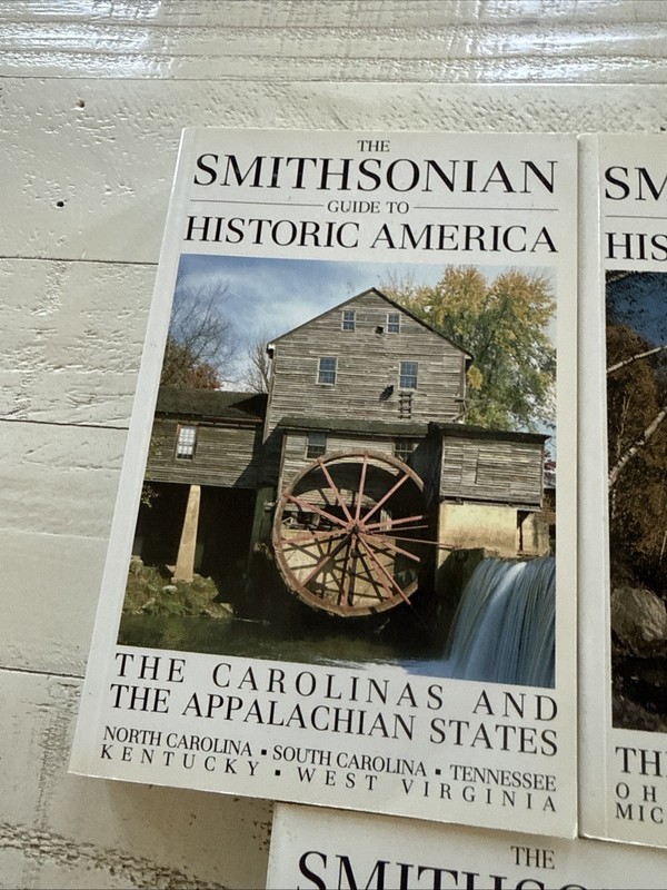 Smithsonian Guide to Historic America 5 Vol PB Lot Stewart Tabori & Chang gallery