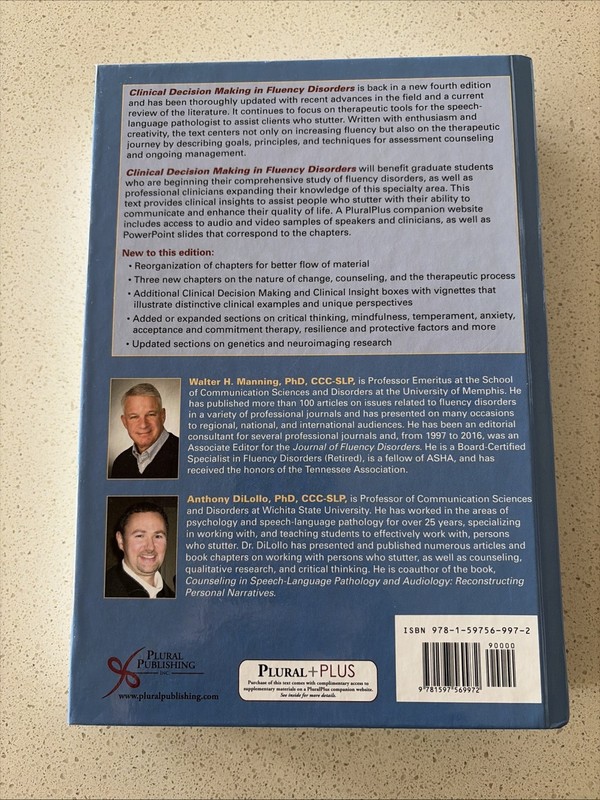 Clinical Decision Making in Fluency Disorders, Fourth Edition gallery