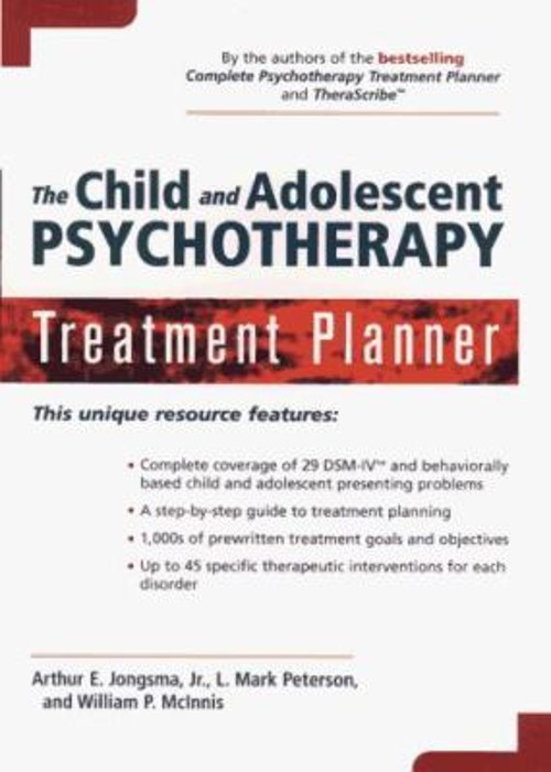 The Child and Adolescent Psychotherapy Treatment Planner Paperbac