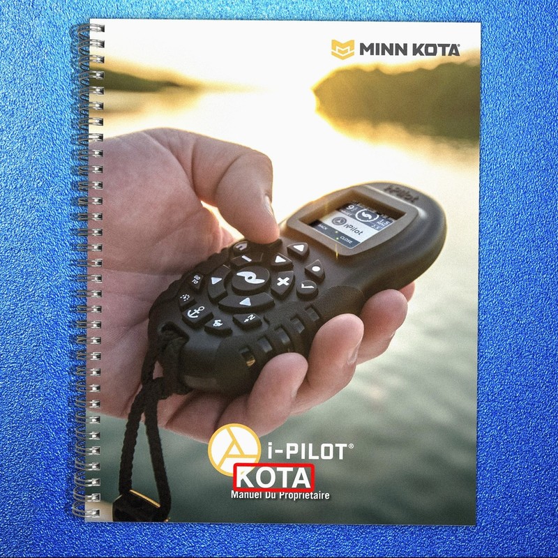 MINN KOTA i-Pilot Trolling Motor Owners Manual French Edition, WIRE-LOCK BINDING