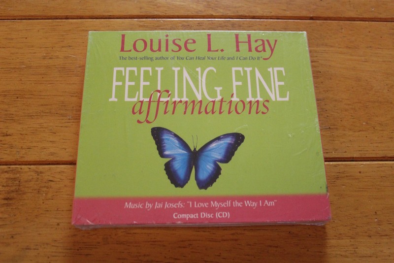 Louise L. Hay Feeling Fine Affirmations Audio CD Hay House Self Help New Sealed