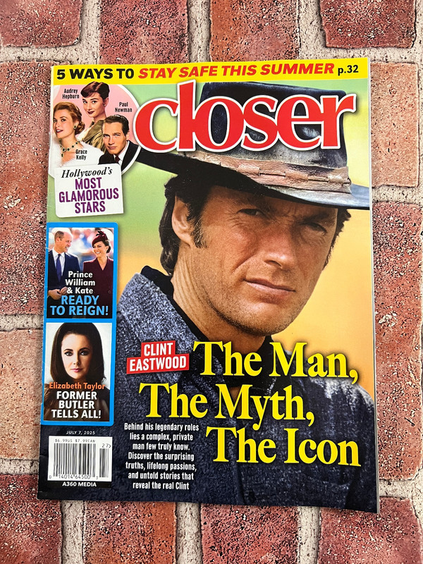 Parade & Closer Clint Eastwood 2025 Magazines • Tribute To An American Legend gallery