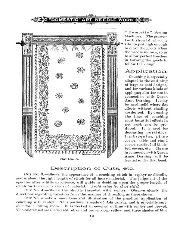 Domestic Decorative Art Needle Work 1886 (44 Pages) gallery