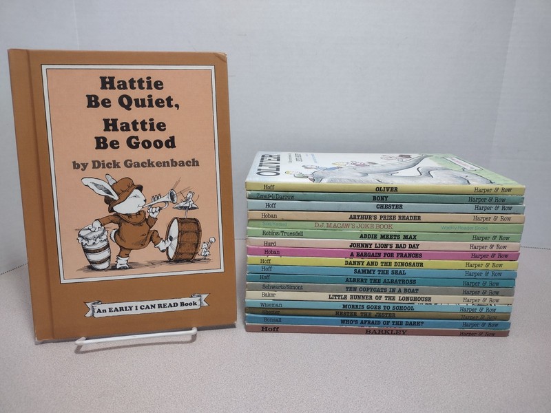I CAN READ Series Lot of 18 Vintage Weekly Reader Hardcover Books Harper & Row