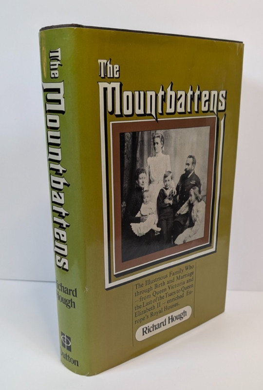Mountbattens Richard Hough First Edition 1975 Queen Victoria Prince Philip Royal gallery