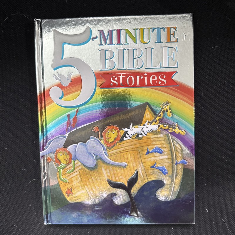 5 Minute Bible Stories For Children Hardcover Book 2017