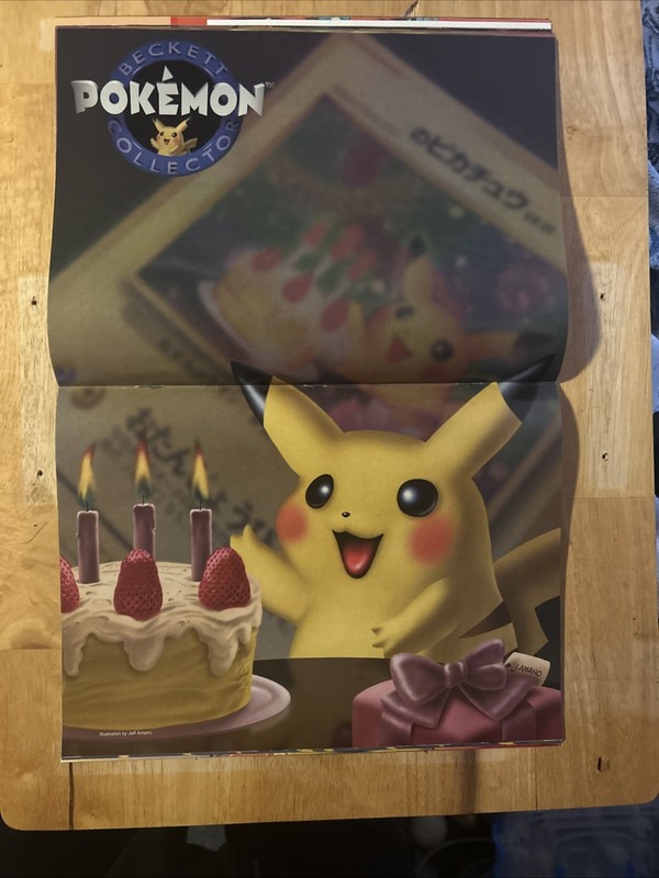 vintage Beckett Pokémon Collector magazine issue #19 from March 2001 Pikachu ￼￼ gallery