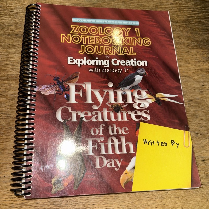 # Apologia Zoology 1: Flying Creatures of the Fifth Day Notebooking Journal -NEW