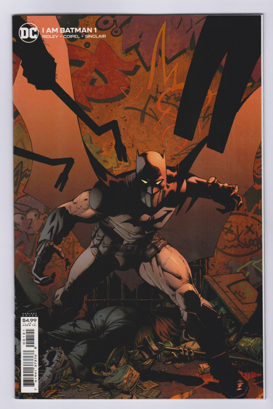 I Am Batman #1 Capullo Cardstock Variant (DC 2021 Series – Nov 21) NM