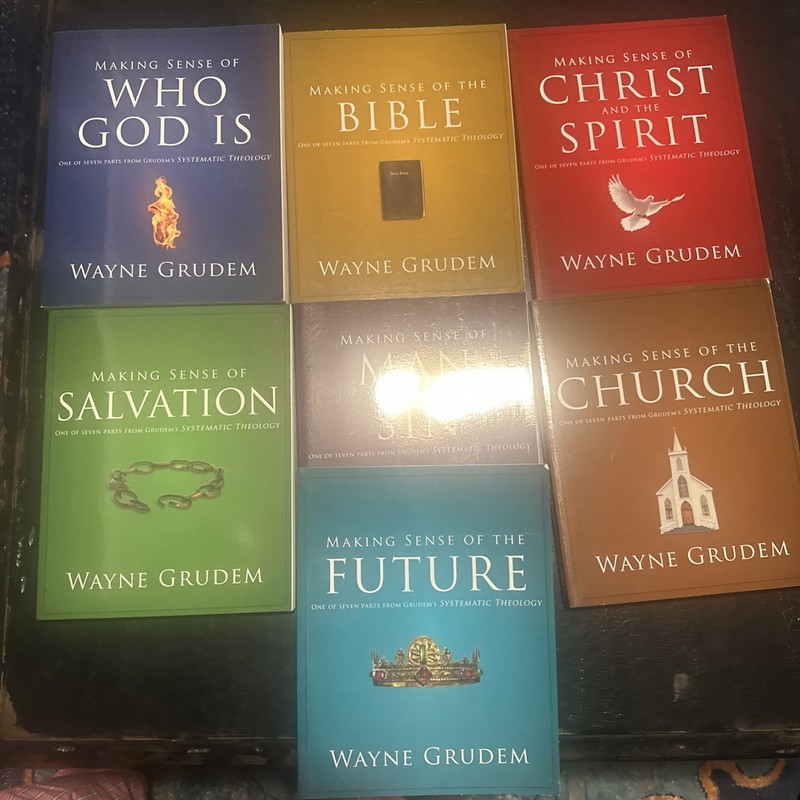 Wayne Grudem Making Sense PaperBack Set – 7 of 7 Christian Theology Books