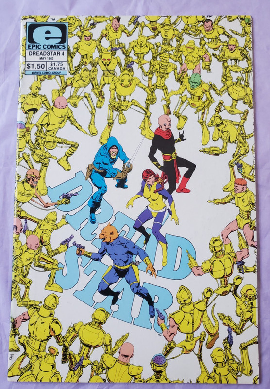 DREADSTAR #4 by JIM STARLIN 1983 EPIC COMICS PRISTINE CONDITION 9.0 NEAR MINT