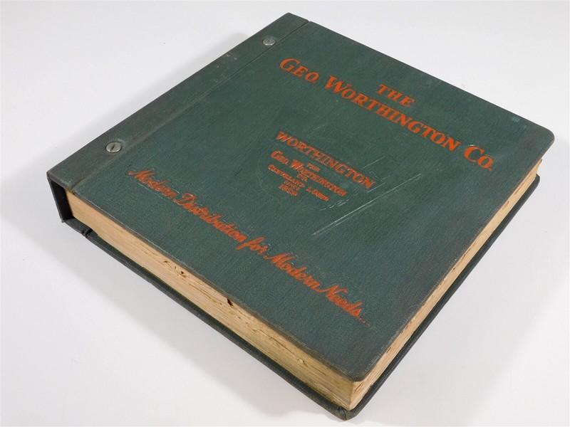 1955 GEO. WORTHINGTON CO. LG CATALOG GENERAL MERCHANDISE 1180 PAGES ILLUSTRATED gallery