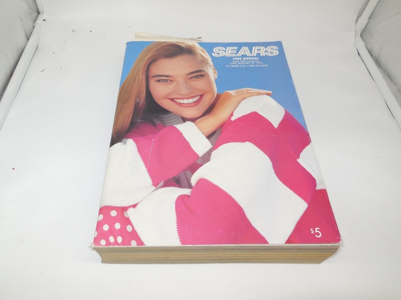 H4 Vtg 1992 Sears Annual *1,595 Pages* Full Store Catalog Retro Fashion Games
