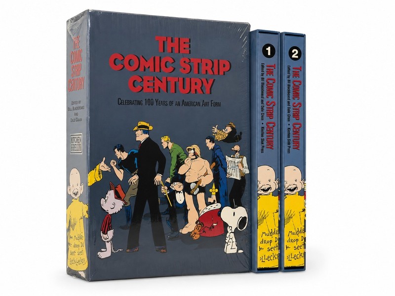 The Comic Strip Century Complete 2 Vol Hardcover Box Set Slipcase 1995 Sealed