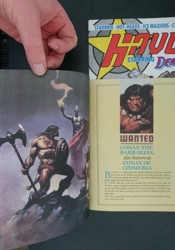HAVOC #1 + data file booklet - Looks 9.4 Near Mint - Marvel UK - Deathlok, Conan gallery