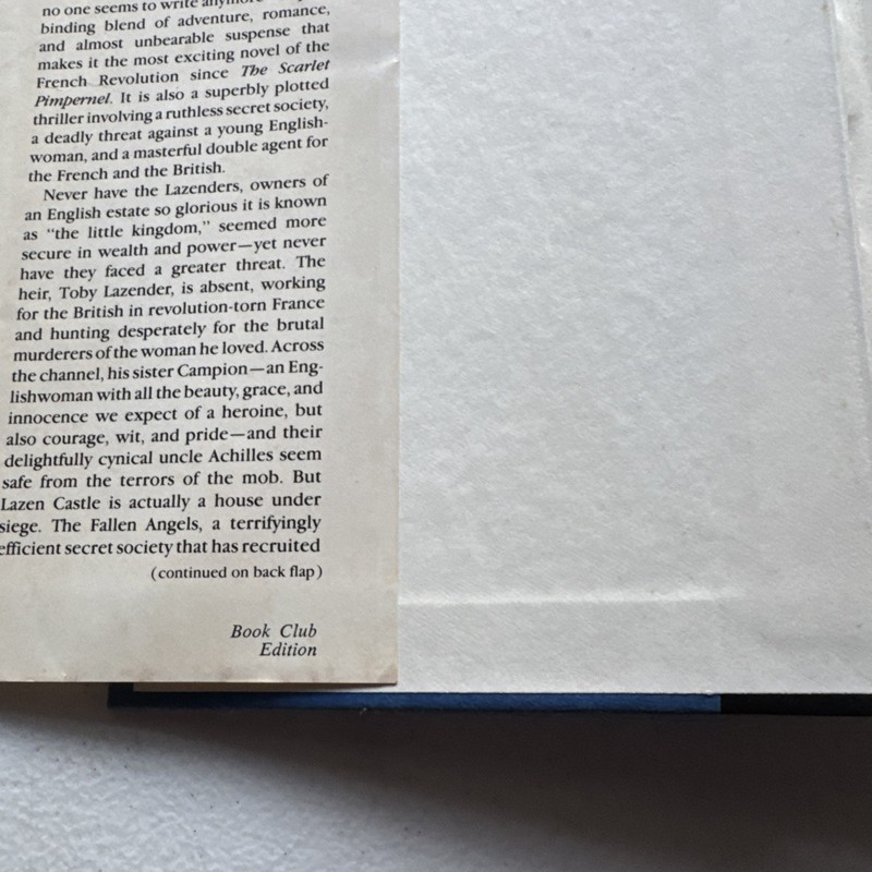 The Fallen Angels by Susannah Kells Vintage 1984 Hardcover Book W/Dust Jacket gallery