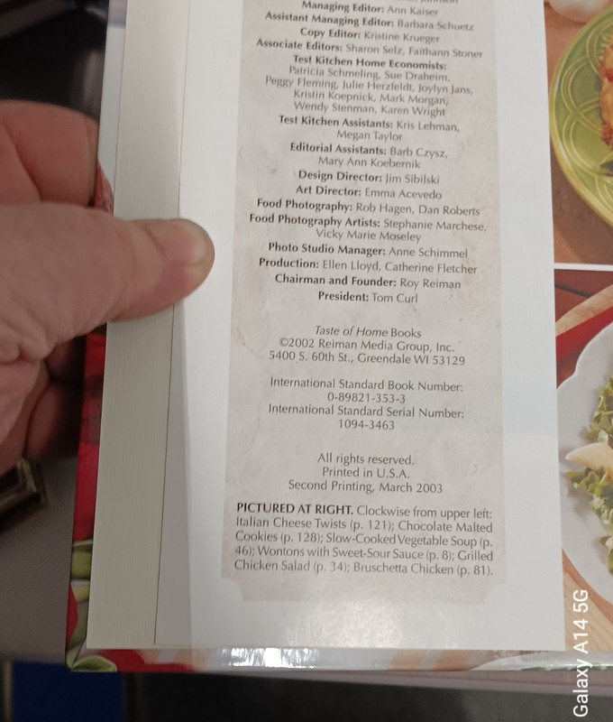Taste of Home Best of Taste of Home The First 10 Years Hardcover Cookbook gallery