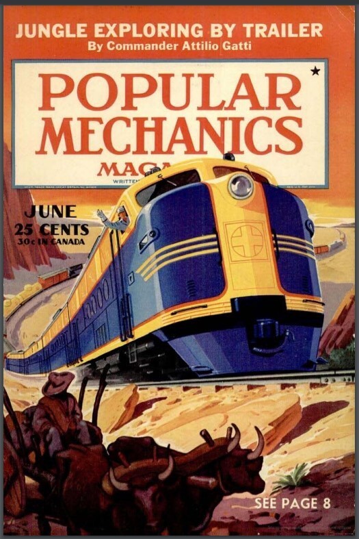 POPULAR MECHANICS 1940S MAGAZINE 120 Select Issue Collection On USB Thumb Drive