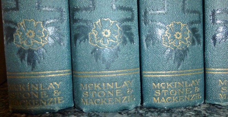 WORKS OF BRET HARTE MCKINLAY STONE MACKENZIE 19 VOLS 1910 EX gallery
