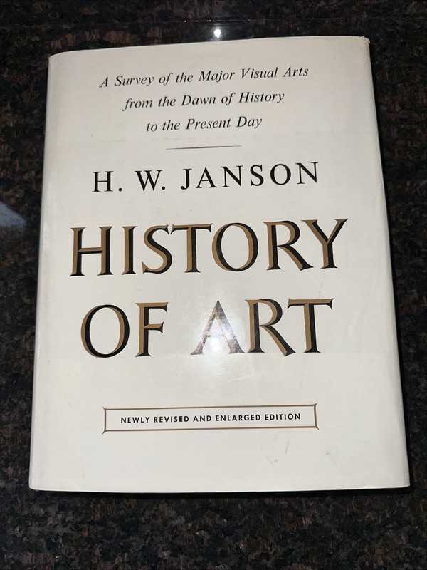 History Of Art by H.W. Janson Fifteenth Edition 1970, 616 Pages Nice!