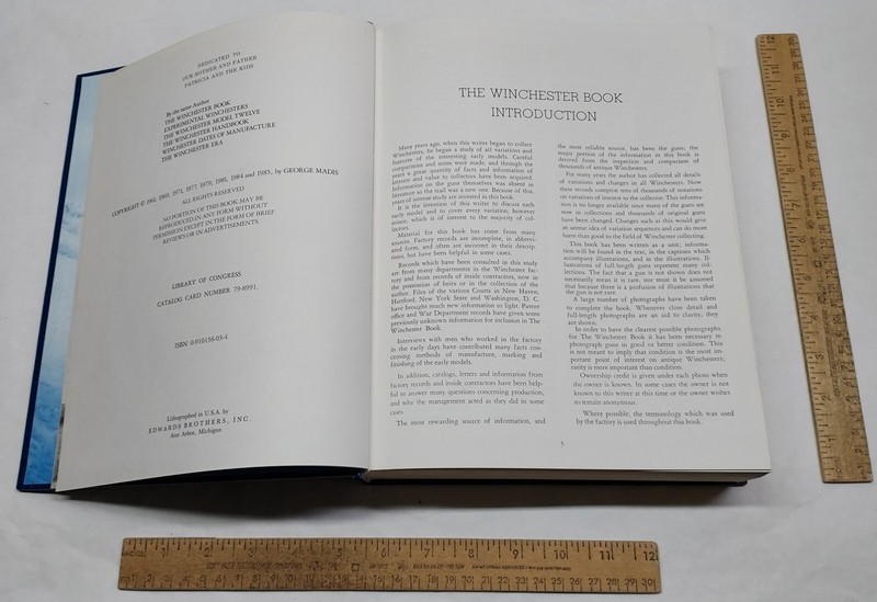 THE WINCHESTER BOOK - George Madis - SIGNED Silver Anniversary Edition 1 of 1000 gallery