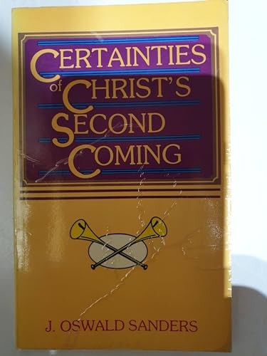 Certainties of Christ’s Second Coming by Sanders, J.Oswald Paperback Book The