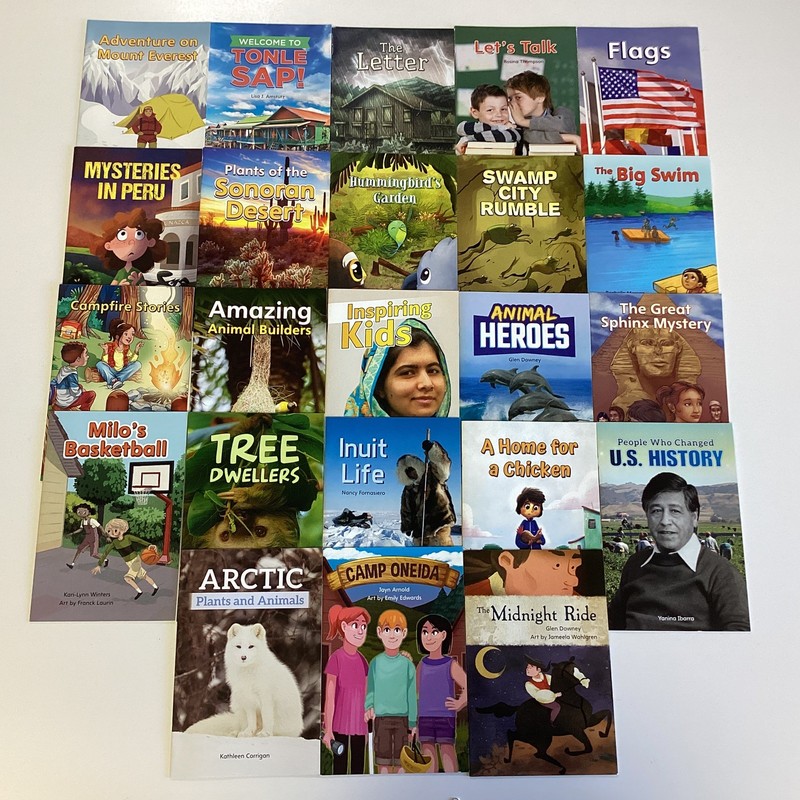 2nd Grade Vocabulary Reader Lot of 23 Levels J, K, L, M Pearson Rubicon