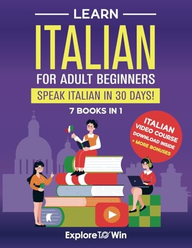 Learn Italian For Adult Beginners: 7 Books in 1: Speak Italian... gallery