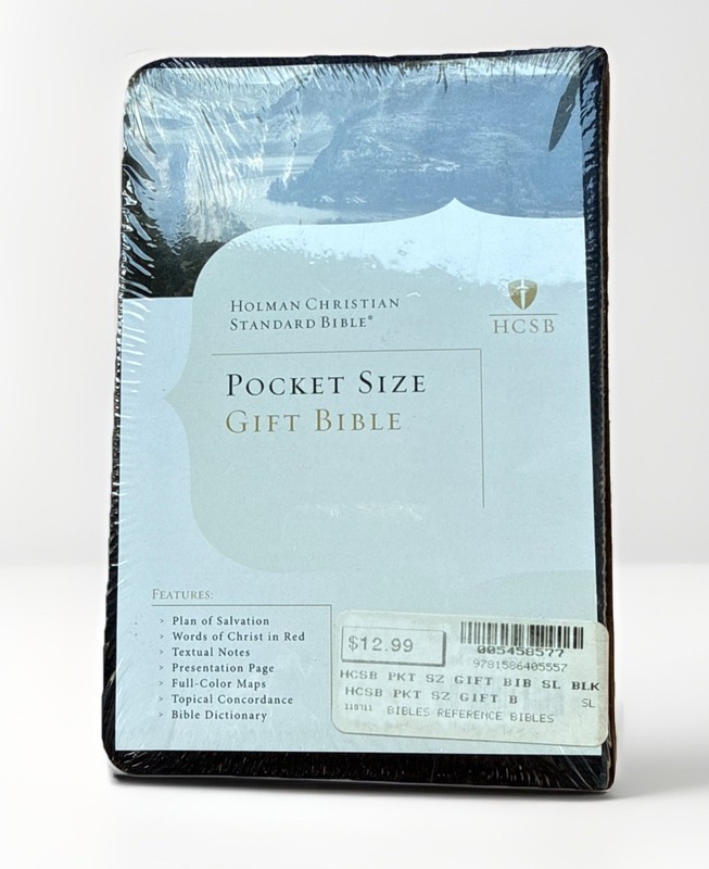 Holman HCSB Pocket Size Holy Bible Gift Edition Red Letter Compact SEALED NEW gallery