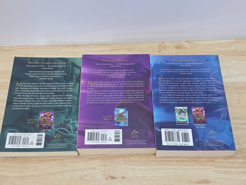 Janitors Series: Janitors Set 1-3 by Tyler Whitesides Paperback Books gallery