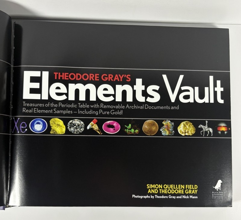 Theodore Gray's Elements Vault: Treasures of the Periodic Table Free Shipping gallery