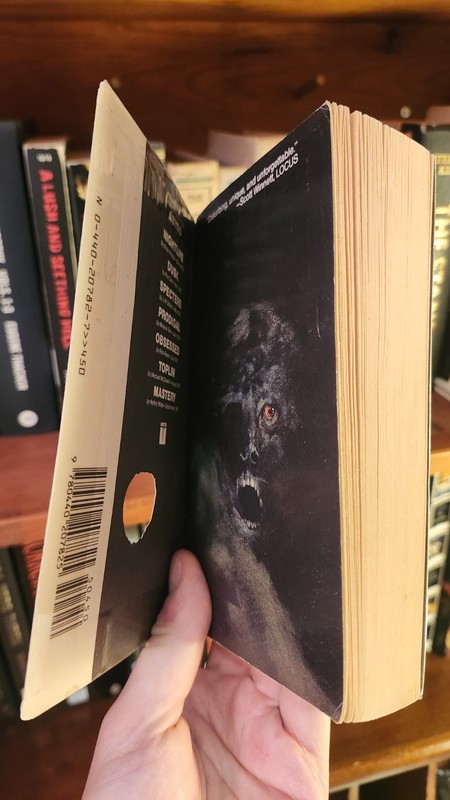 The Cipher by Kathe Koja, true 1st edition, first printing. February 1991. gallery