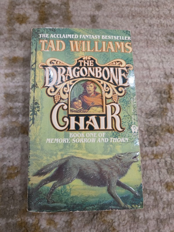 The Dragonbone Chair by Tad Williams – DAW 797 – 1989