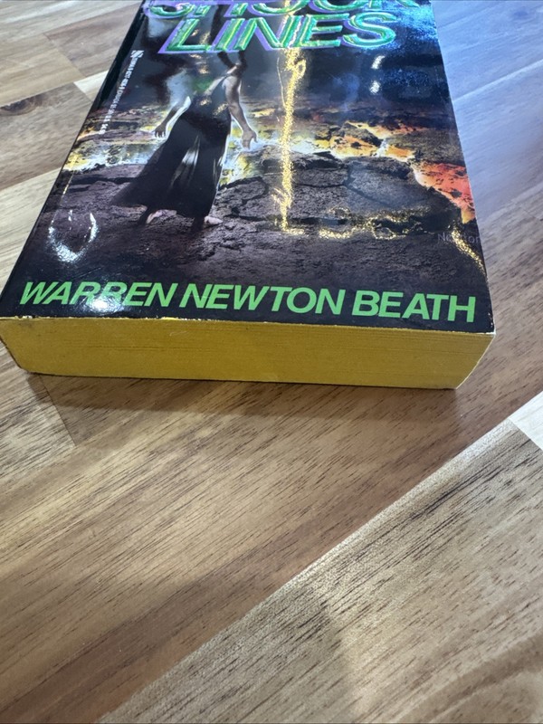 Shock Lines, Warren Newton Beath, rare ZEBRA horror Novel 1st Printing gallery