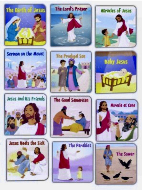 *KIDS* ✝️ Stories Of Jesus 12 Book Box Set (2021) SEALED *GREAT GIFT! 🎁 gallery