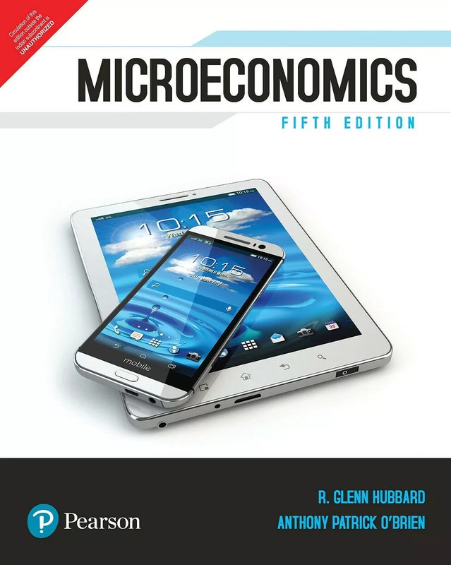 New: MICROECONOMICS by Glenn Hubbard 5TH INTL ED -SHIP FROM USA