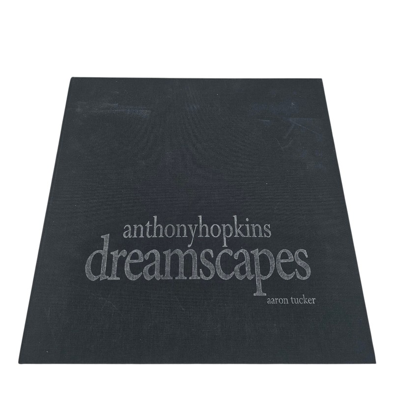 Anthony Hopkins Dreamscapes Margam Fine Arts Book 170 Pages w/ Case Like New