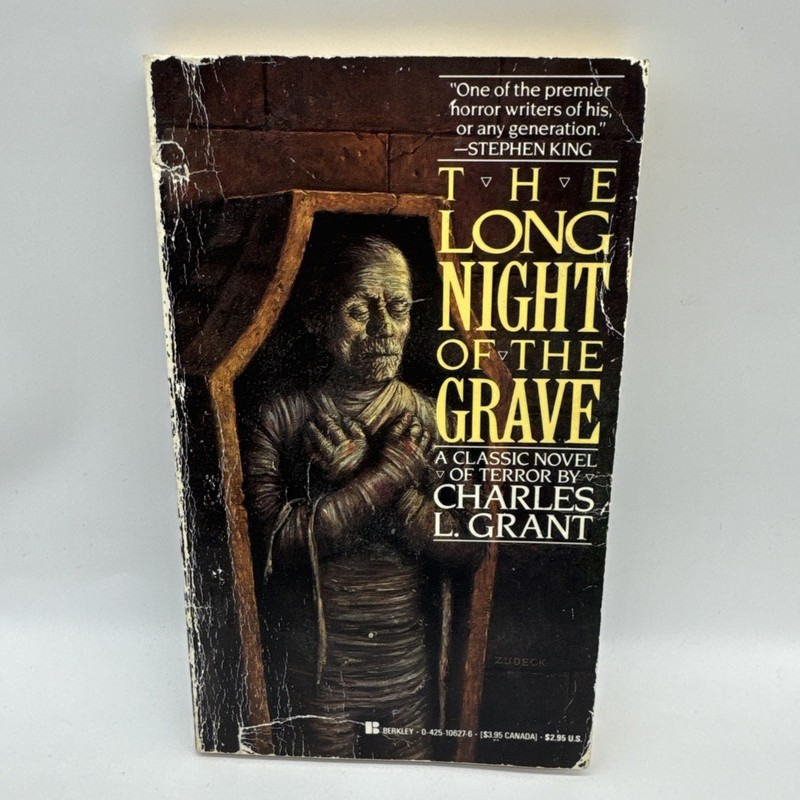 Long Night Of Grave by Charles L. Grant RARE BERKELY – READER COPY GOOD VALUE