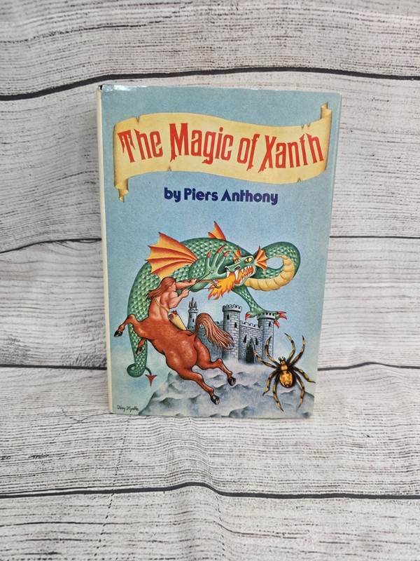 Piers Anthony The Magic of Xanth Books 1-3 in 1 Volume Tony Fiyalko Jacket