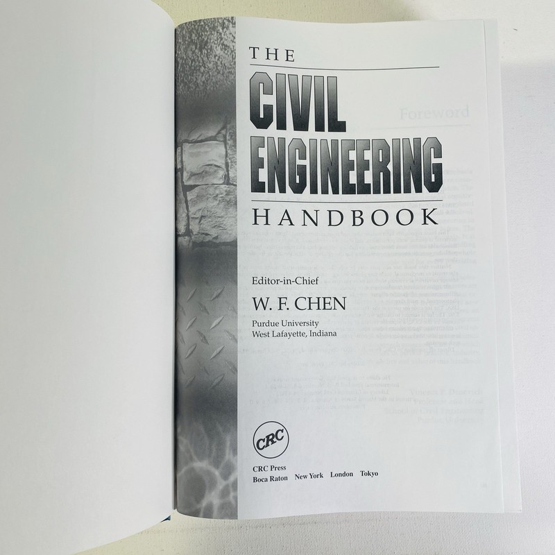 New Directions in Civil Engineering Ser.: Civil Engineering Handbook by Chen WF gallery