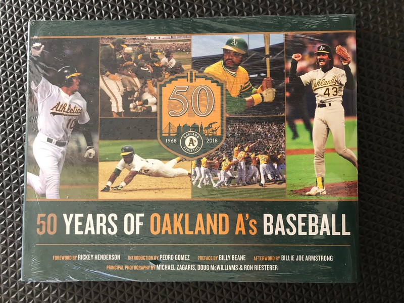 50 Years of Oakland A’s Baseball Athletics Anniversary Book Brand New Sealed OOP