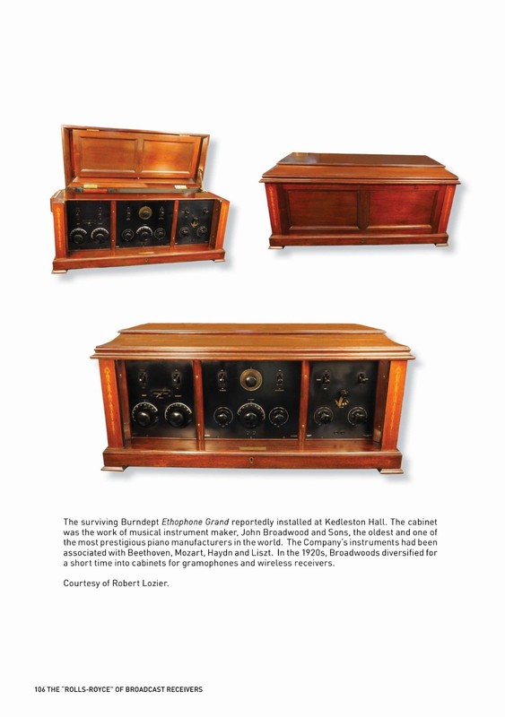 Burndept Wireless 1922-28, Vintage Crystal, Valve, Tube Radio Early Broadcasting gallery