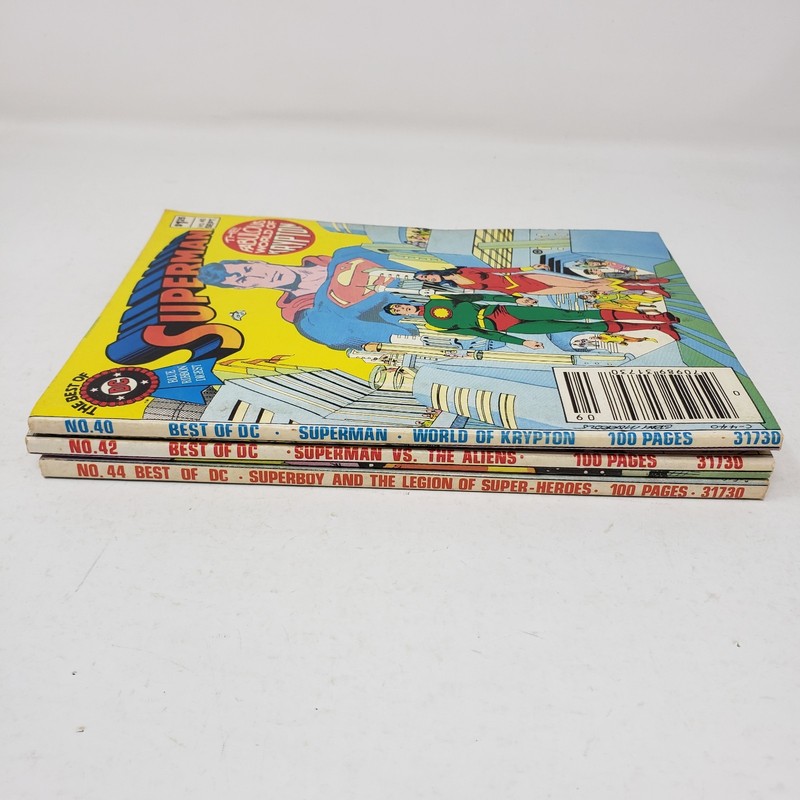 DC Adventure Comics Lot of 3 (#40, 42, 44, PB, 1980s) gallery